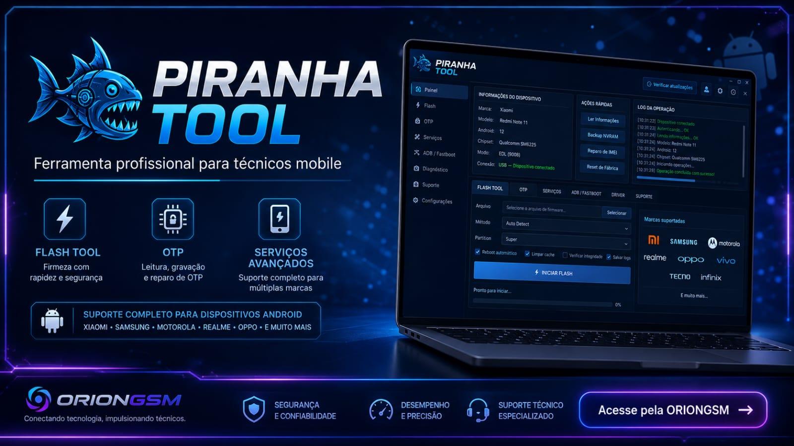 Piranha Tool Ativação 01 Mês