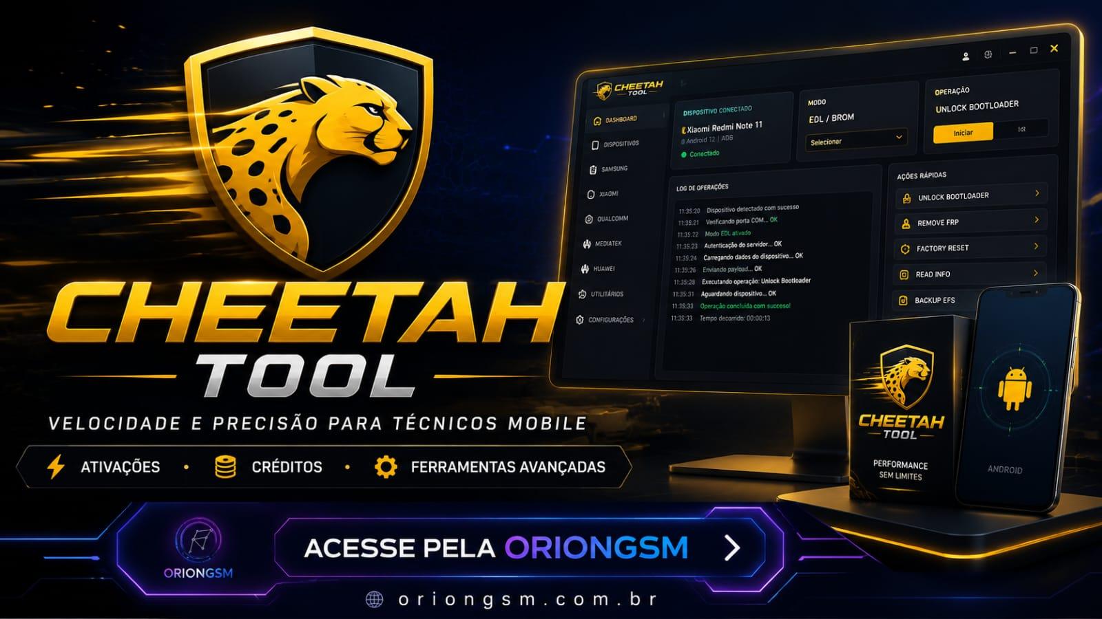 Cheetah Tool Pro Ativação - 03 Meses