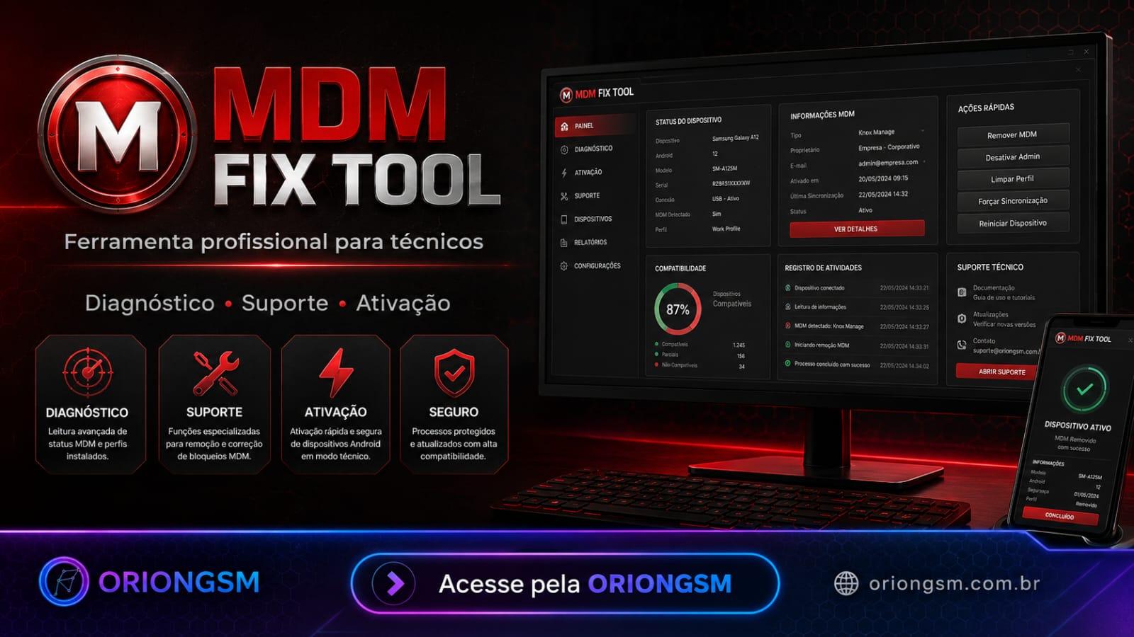 MDM FIX TOOL ALUGUEL ( Preço Imbatível )