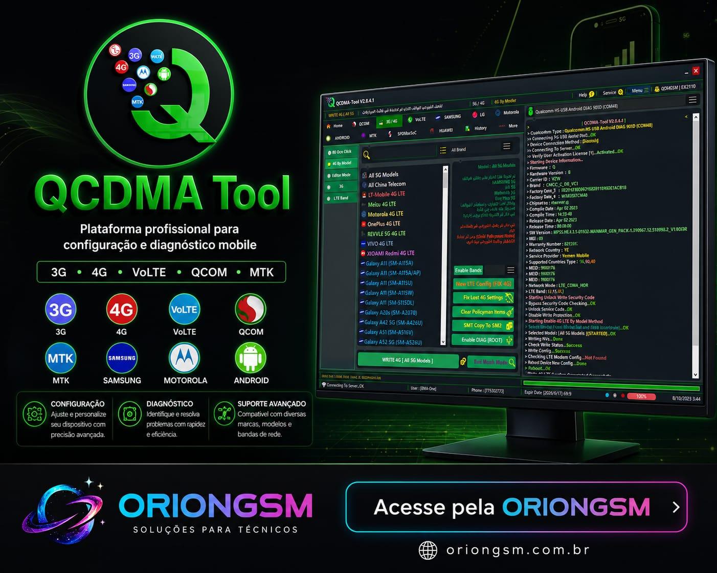 QCDMA Tool - Ativação 12 Meses ( Novo Usuário )