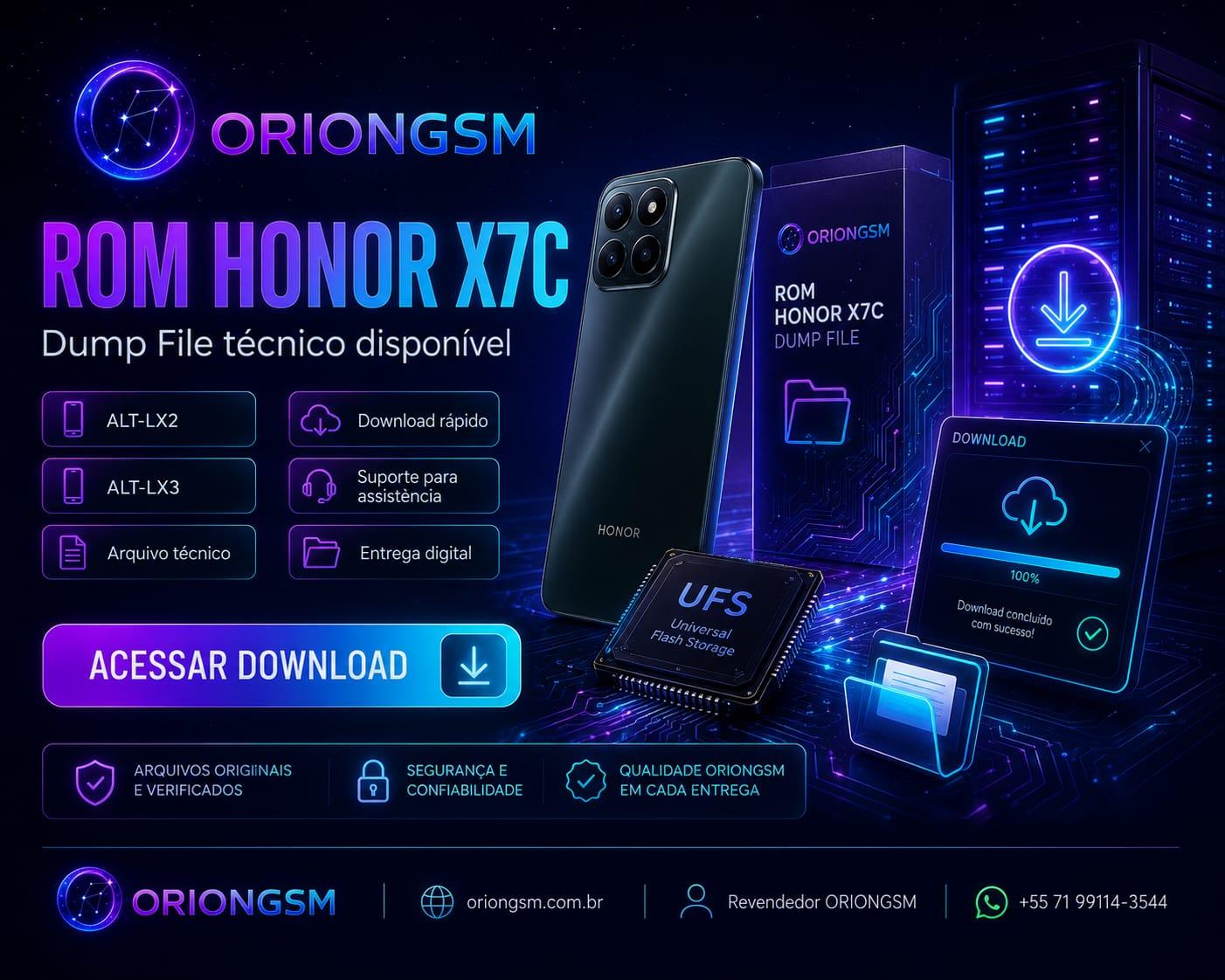 ROM HONOR - DUMP FILE X7C 
