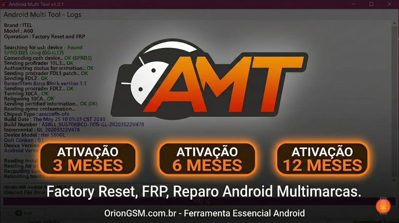 AMT - Android Multi Tool Ativação 03 Meses ( Fonte Direta )