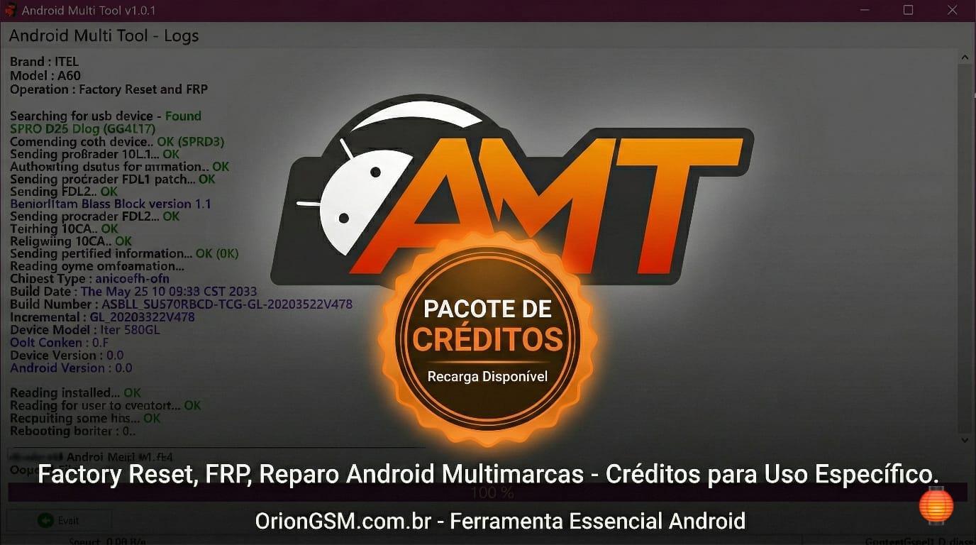 AMT - Android Multi Tool ( Recarga De Créditos )
