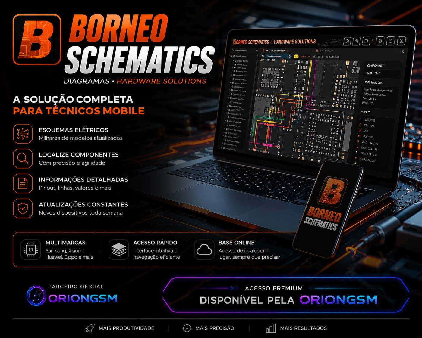 Borneo Schematics Código de Reativação 01 Ano - 01 Usuário