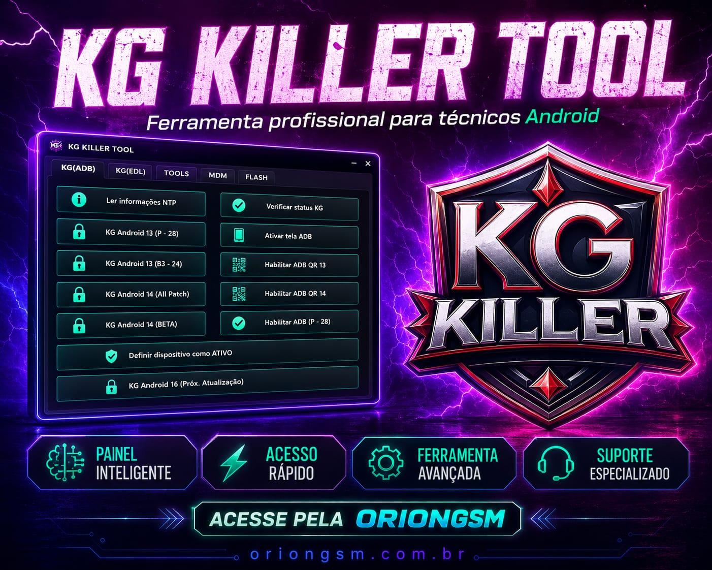 KG Killer Tool - Ativação 12 Meses
