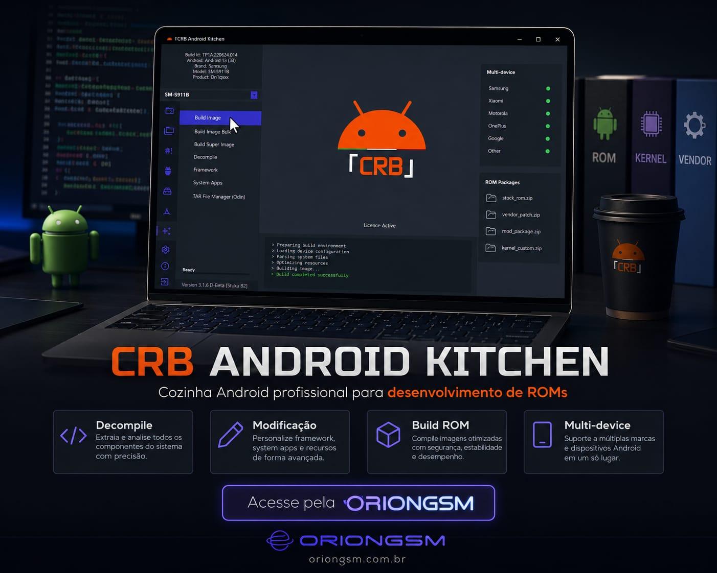 CRB - Android Kitchen Ativação ( 12 Meses )
