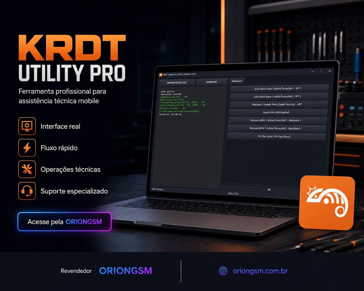 KRDT Utility Pro Tool Ativação 06 Meses