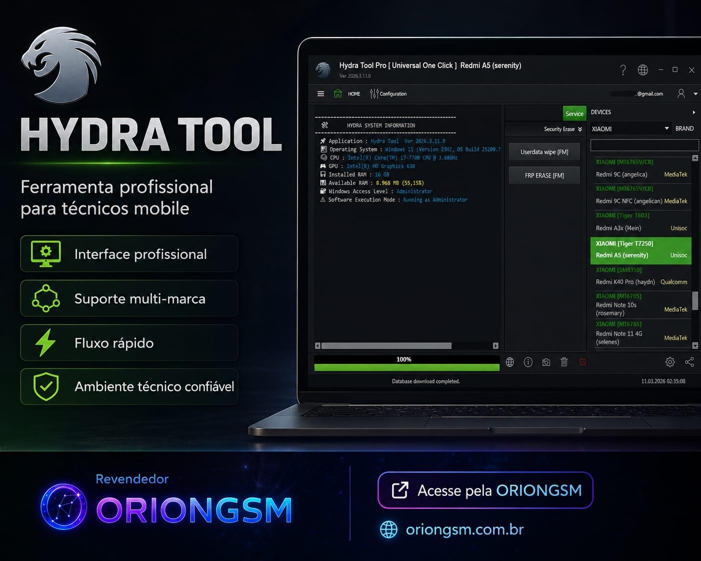 Hydra Tool - Pack Pro Dongle