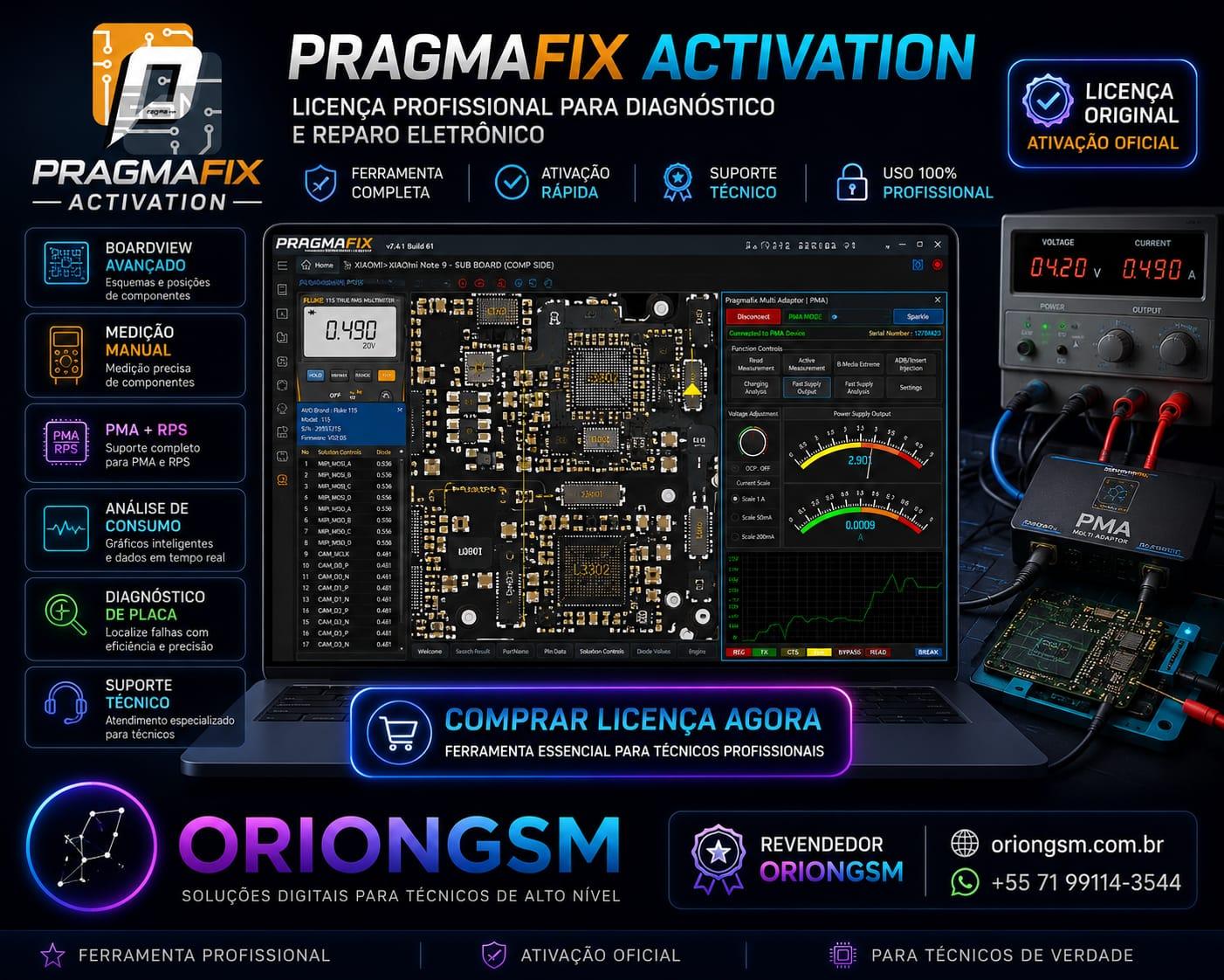 Pragmafix Shematics - Ativação 12 Meses