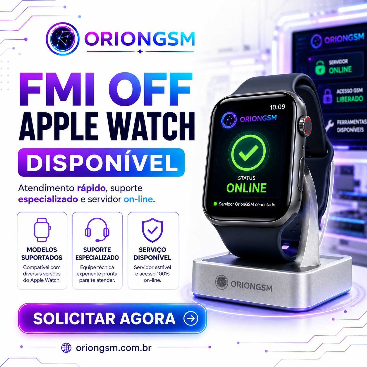 Apple Watch Series 3  FMI OFF SLOW