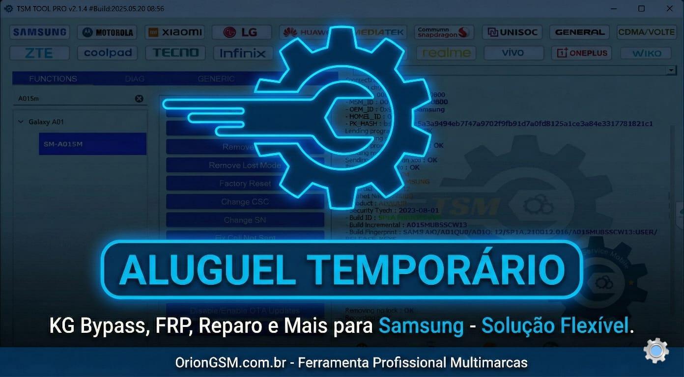 TSM Tool Pro Aluguel 06 Horas ( Fonte 3 ) #P