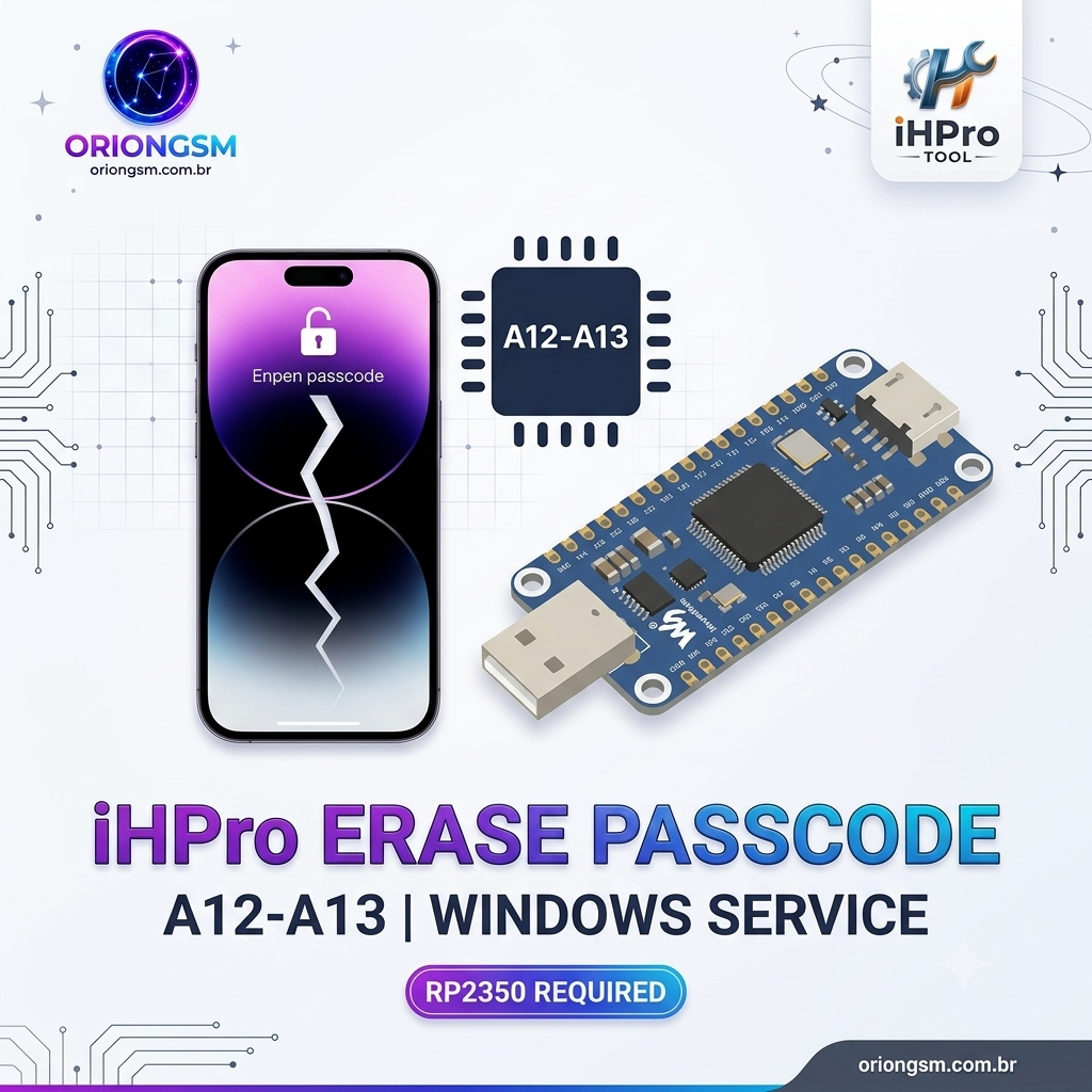 iHPro Erase Passcode Tool - A12-13 Chip (Windows/Mac Tool)✅️