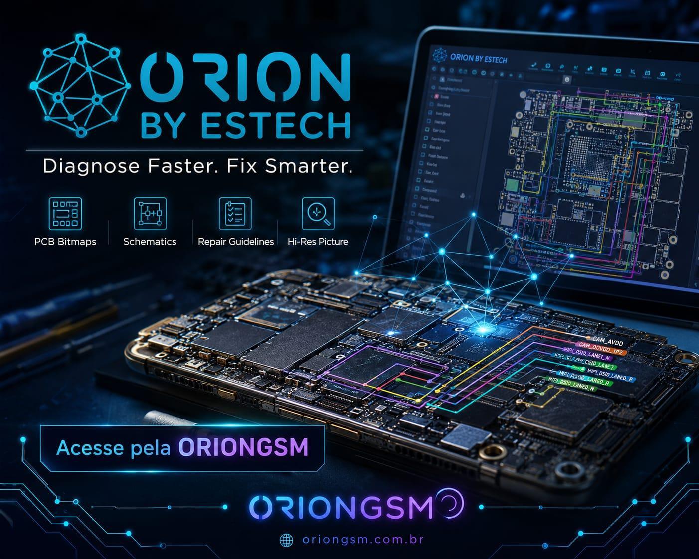 Orion by Estech Schematic Ativação 06 Meses - 01 PC