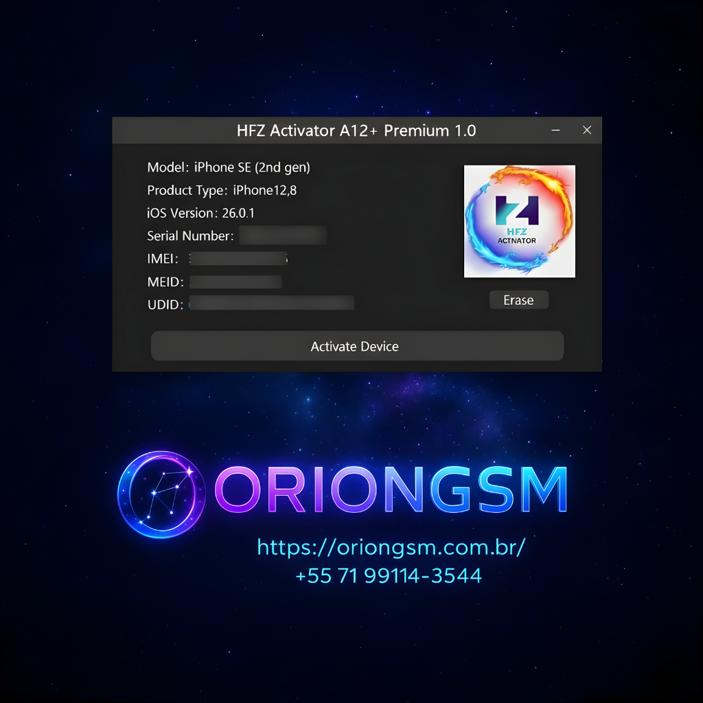 OFFER HFZ Activator A12 Premium Windows Tool BYPASS NO SIGNAL A12 All 