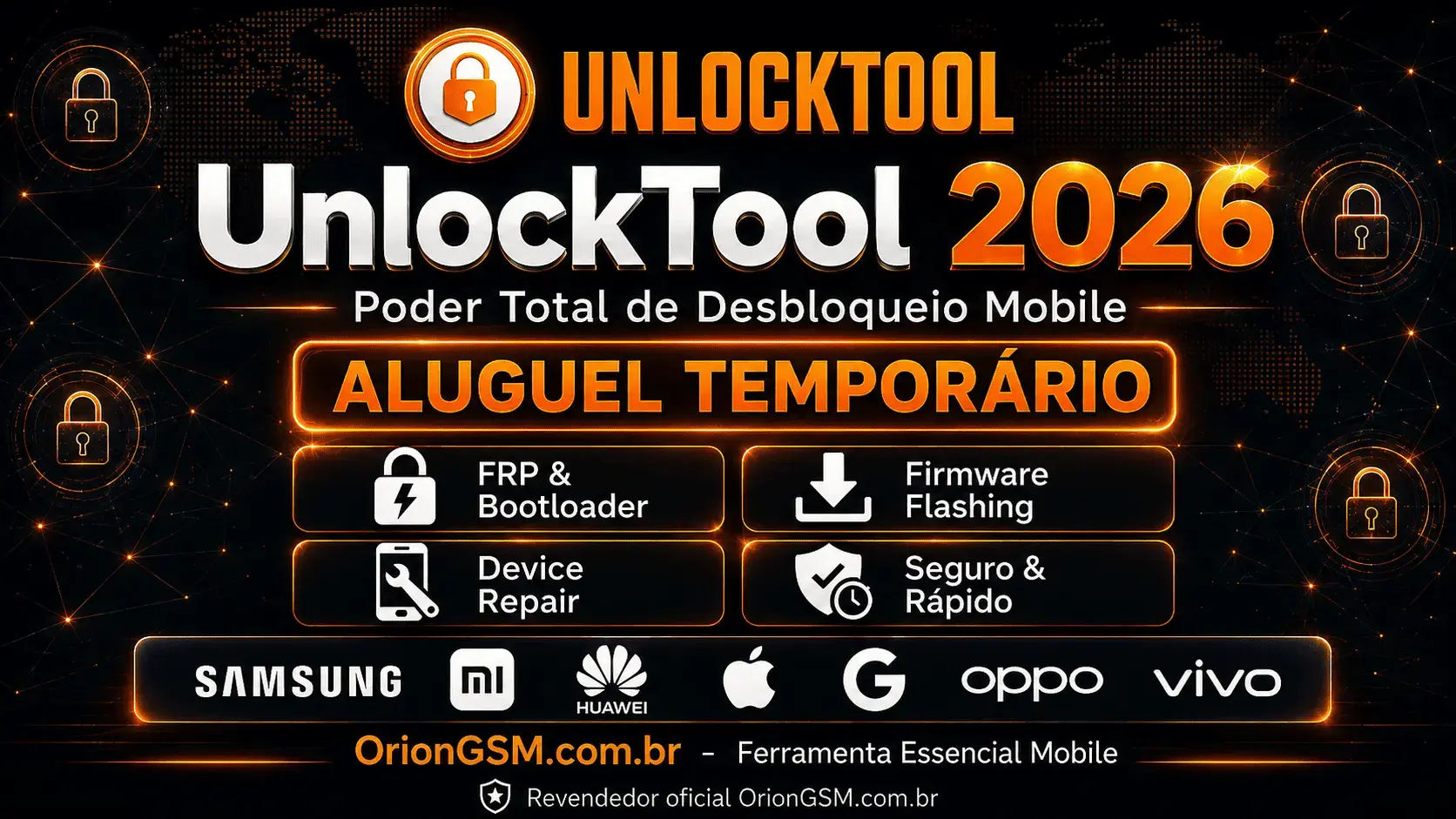 UnlockTool Aluguel ( Entrega Rápida ) 06:00 Horas #1
