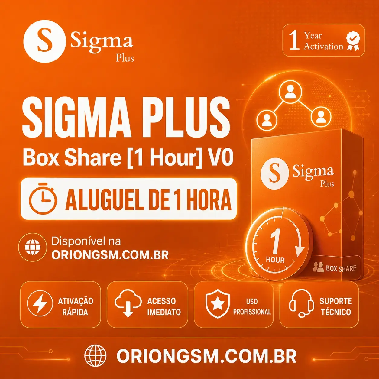 SIGMA PLUS Box Share [1 Hours]  V0