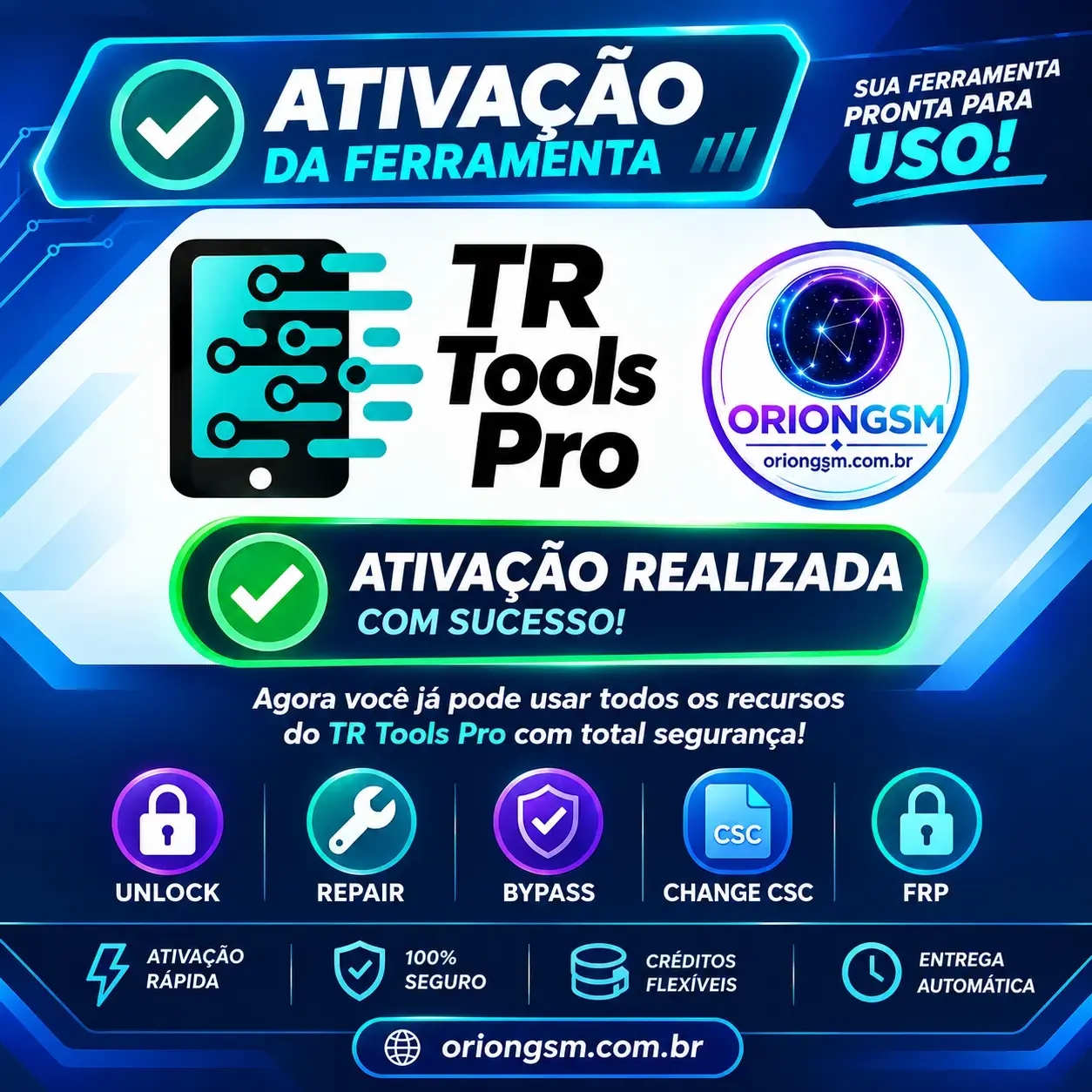 TR Tools Pro (1 Ano / 12 Meses) - Ativação Novo Usuário