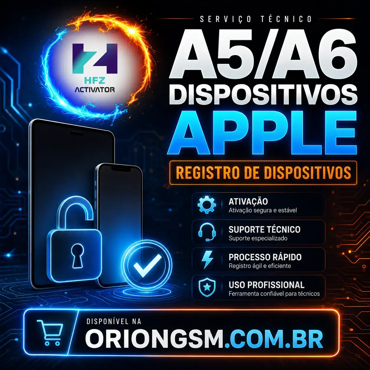 HFZ Activator A5/ A6 hello untethered bypass