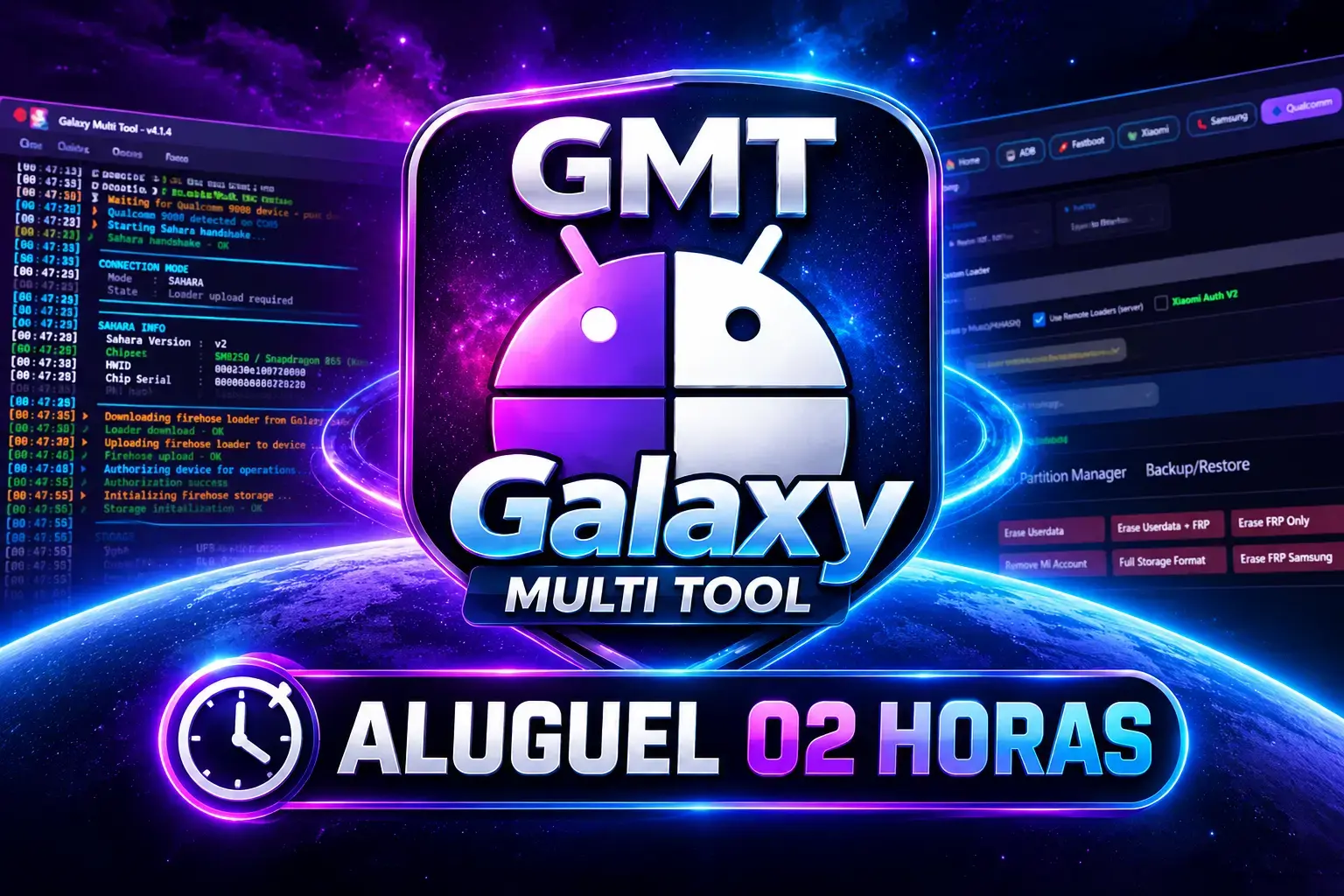 Galaxy Multi Tool - Aluguel 02 Horas