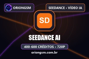 Seedance AI - Pacote de 400 a 600 Créditos (Vídeo 720p)