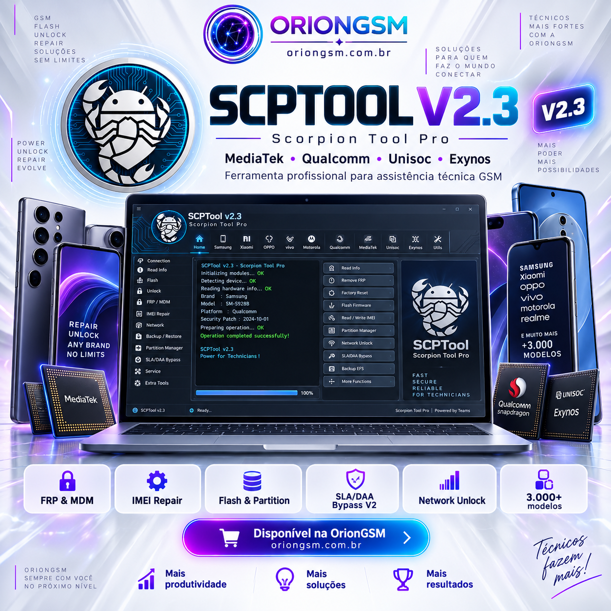 Scorpion Tool - Ativação 06 Meses